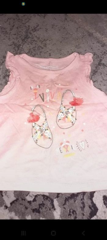 3 jolie  tee-shirt bébé fille