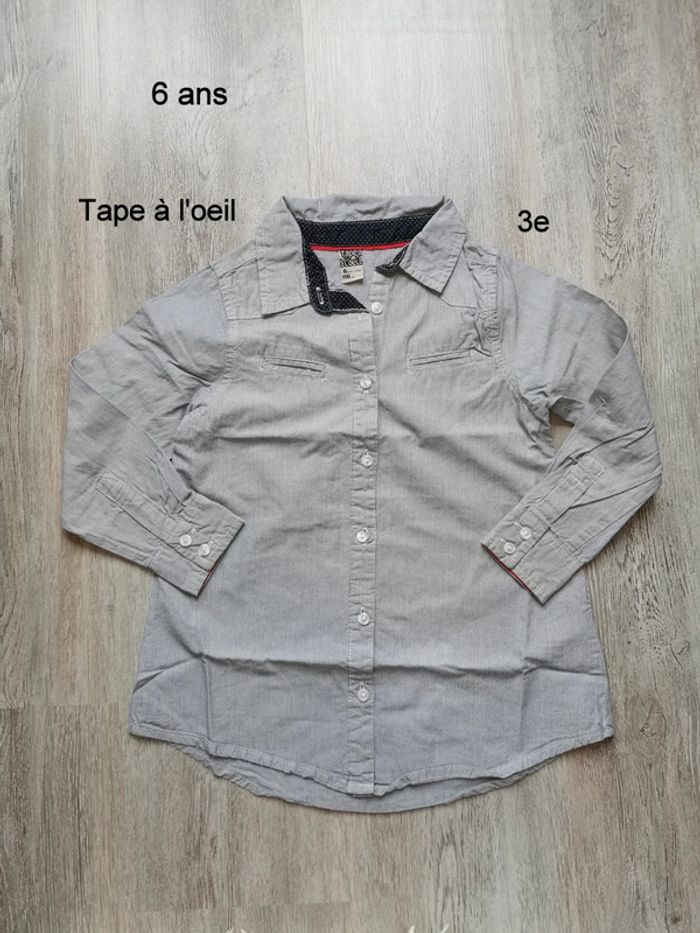 Chemise tape à l'œil