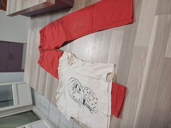 jeans et tee shirt filles Taille 5 ans