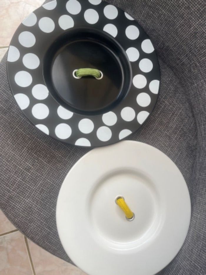 Lot de 2 cadres assiettes