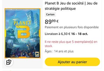 Jeu planet B