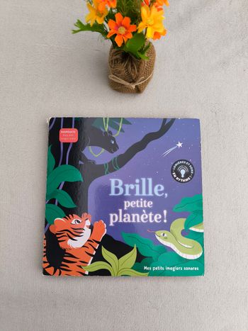 Livre sonore Brille, petite planète Gallimard