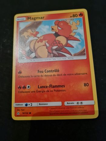 Carte pokémon Magmar 18/156