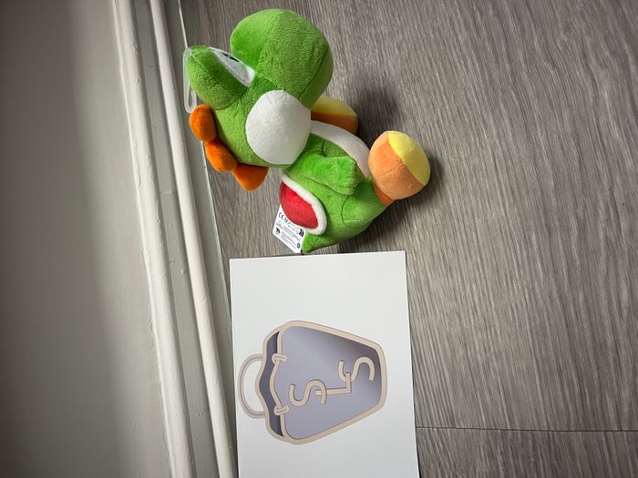 Super Mario - Peluche Yoshi Vert - photo numéro 3