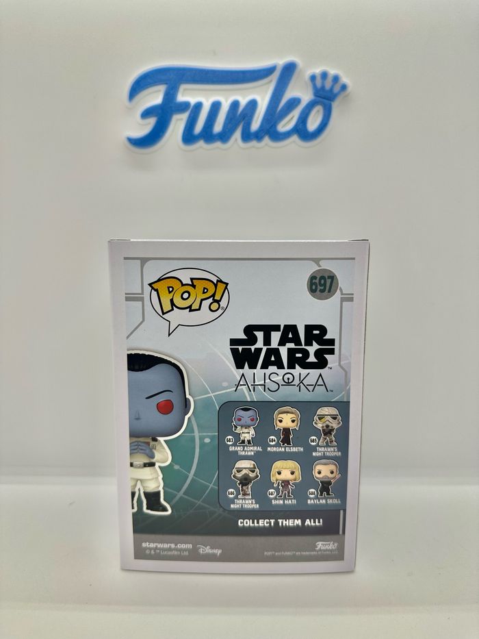Funko Pop Star Wars Grand Admiral Thrawn 697 Diamond SDCC 3K Pcs - photo numéro 6