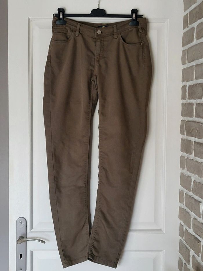 Pantalon en toile Kaki Mim