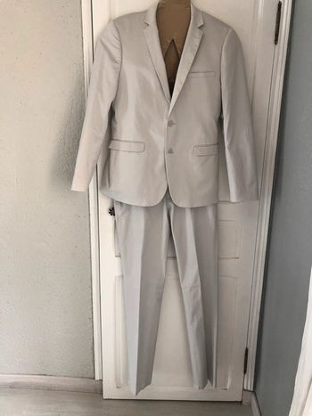 Costume homme blanc « Brice » porté 1 fois