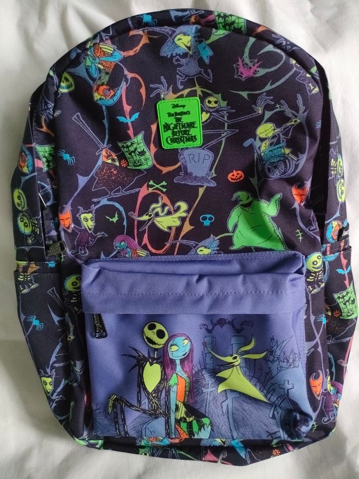 Disney L’étrange Noël de Monsieur Jack Sac à dos Nylon LoungeFly - photo numéro 5