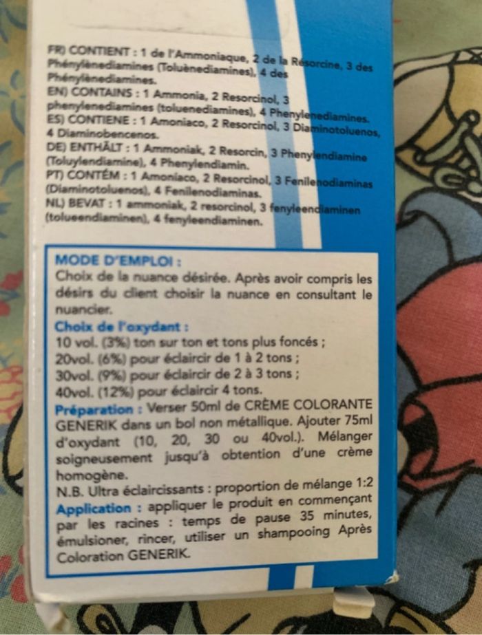 Crème colorante - photo numéro 3