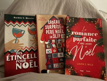 Lot de 3 romance de Noël