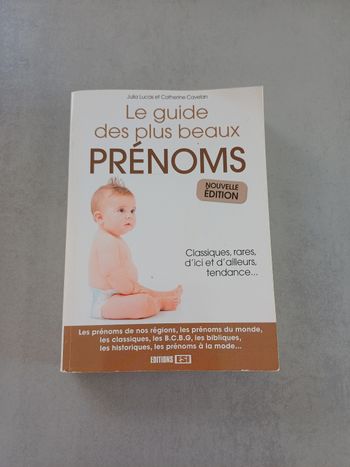 Livre : Le guide des plus beaux prénoms