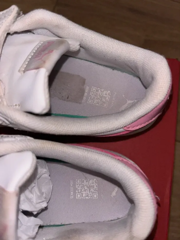 Baskets filles, puma taille 27 - photo numéro 3