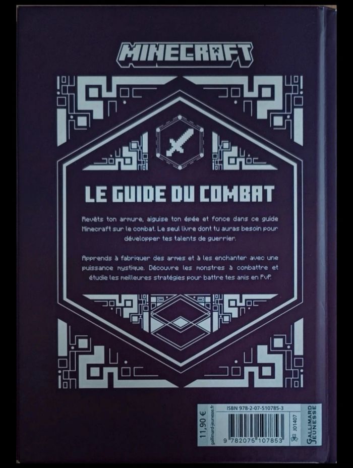 Livre Minecraft "Le guide du combat" - photo numéro 2
