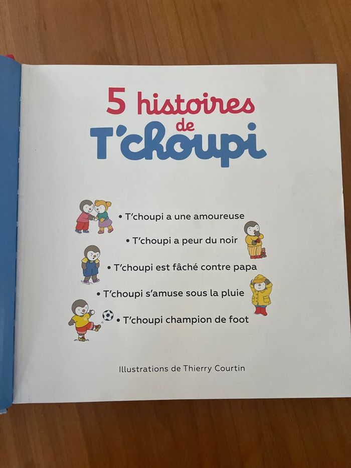 Livre T’choupi L’ami des petits 5 histoires autour des émotions - photo numéro 2