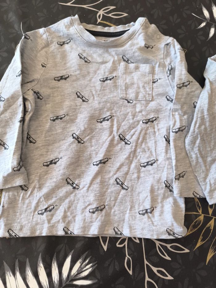 Lot Tee-shirt longue manches - photo numéro 3