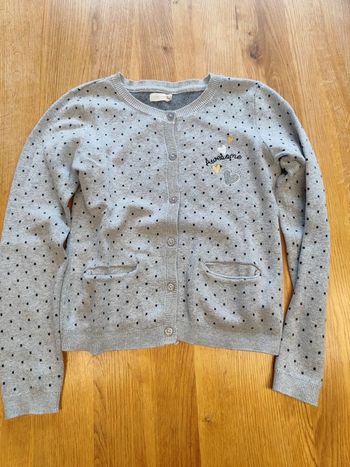 Gilet gris Orchestra 10ans 