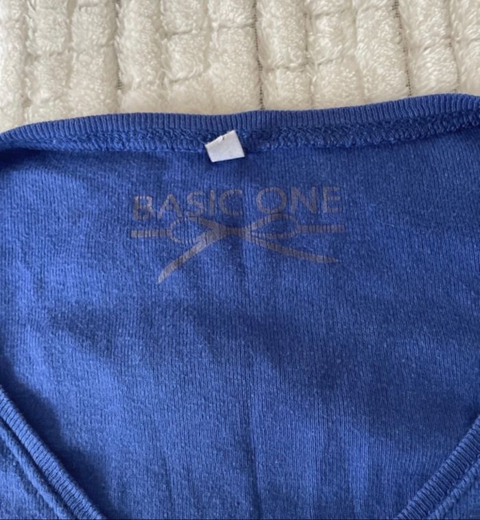 T shirt basic one vintage - photo numéro 2