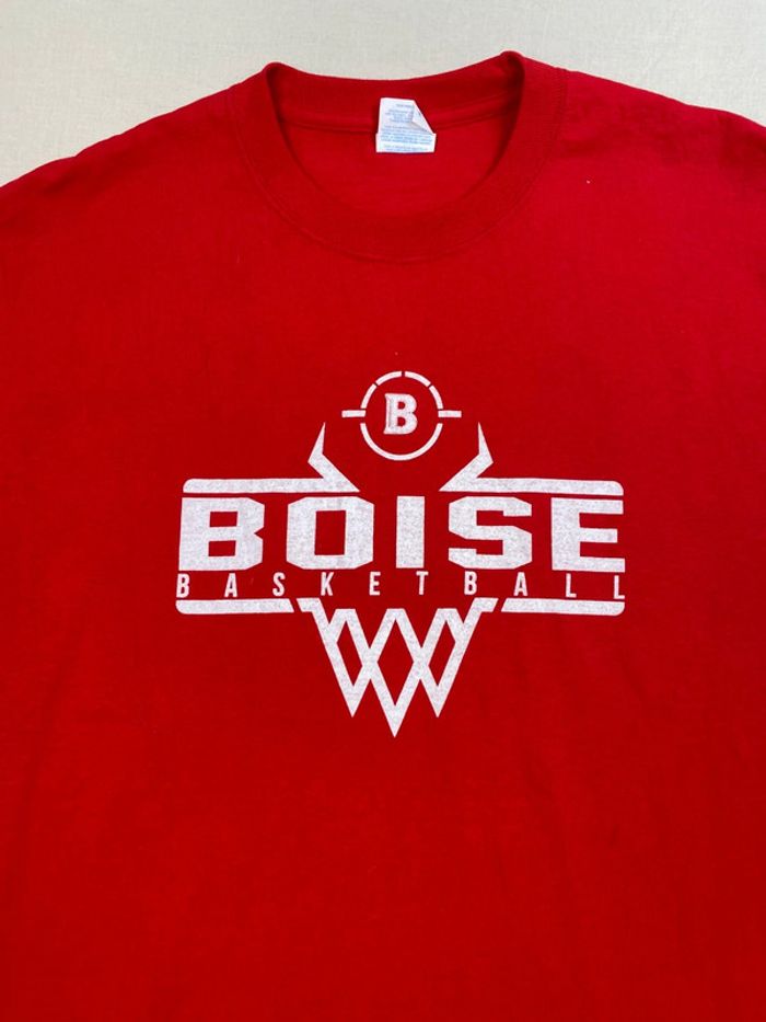 T-shirt Boise Basketball Rouge – Sport USA – Homme M - photo numéro 5