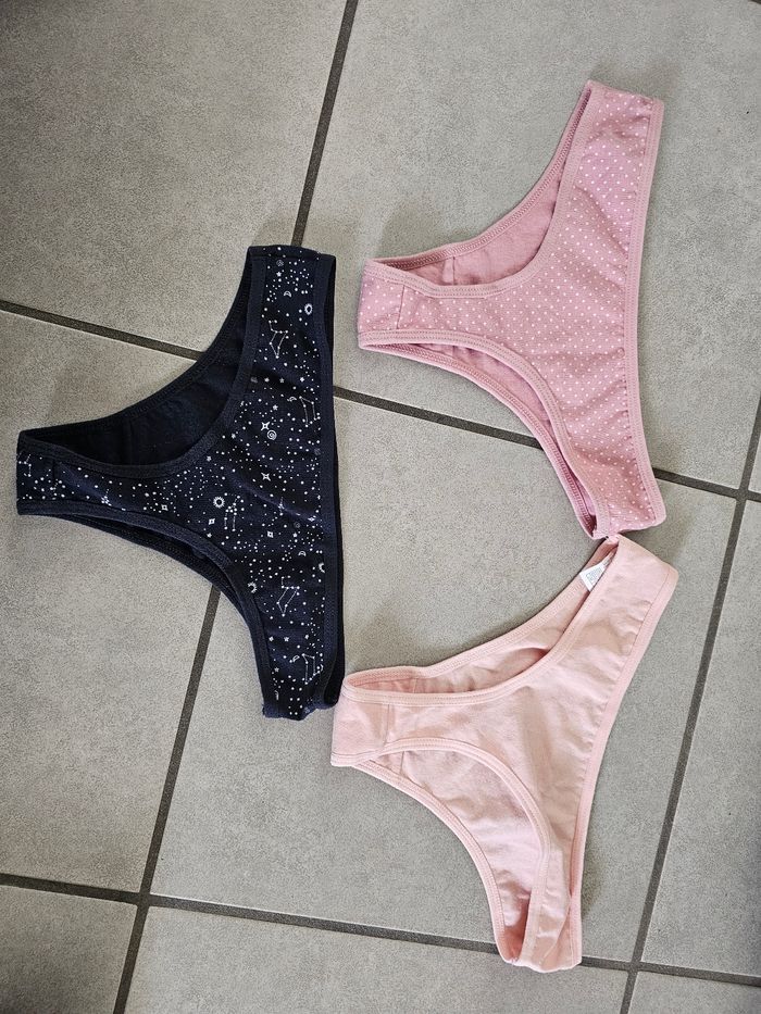 Lots de 3 culottes  Hana - photo numéro 2