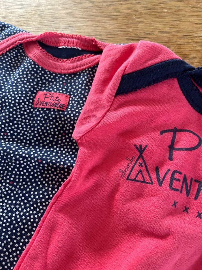 Lot 3 bodies manches longues Absorba - photo numéro 5