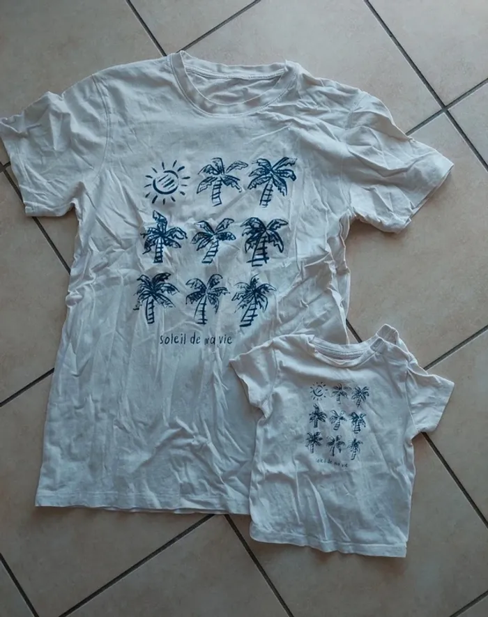 Tee-shirt père fils