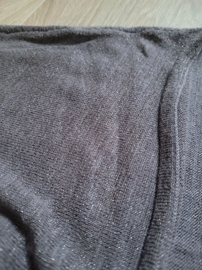 Boléro gris pailleté - photo numéro 3