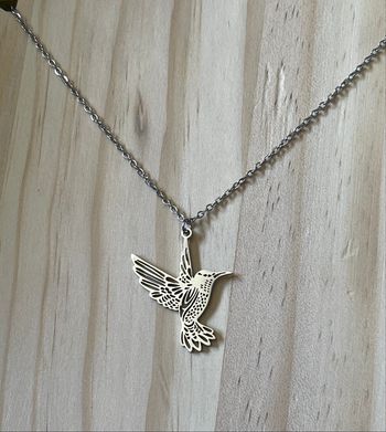 Collier colibri 