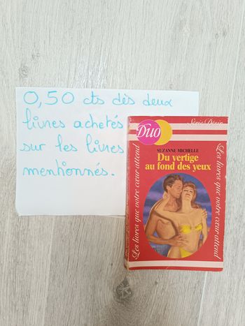 Livre Duo série désir