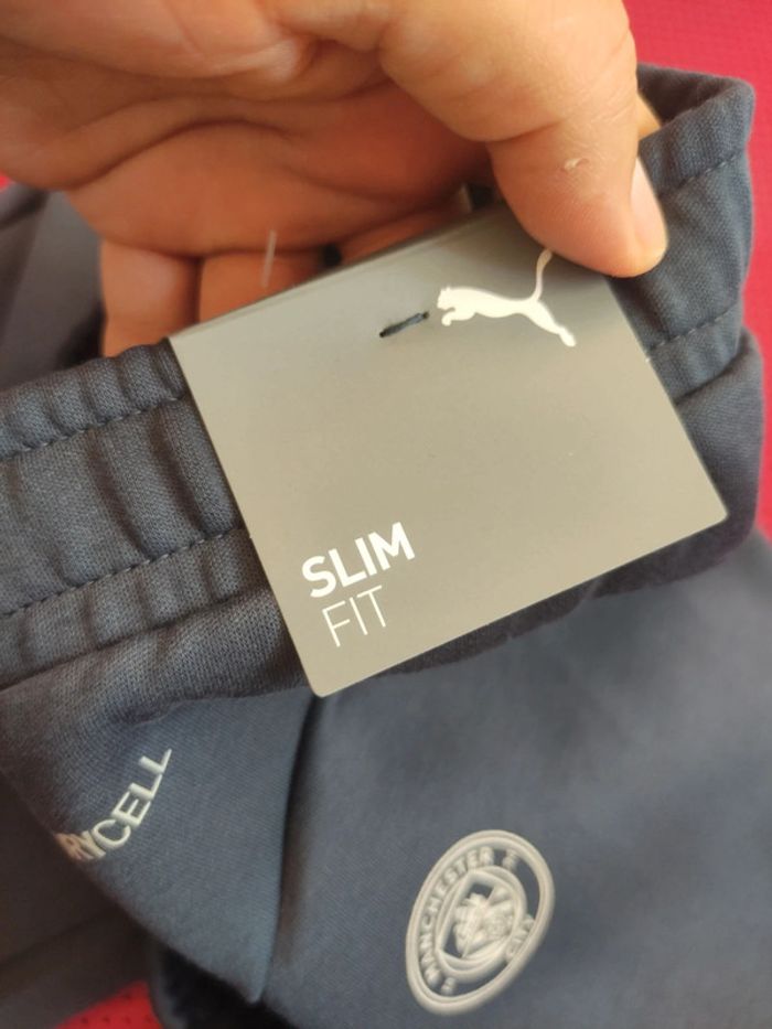 Pantalon de foot Manchester City, Puma Authentique Officiel taille enfant 13/15 ans, Neuf - photo numéro 7