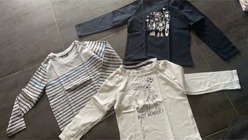 Lot de trois T-shirts manches longues