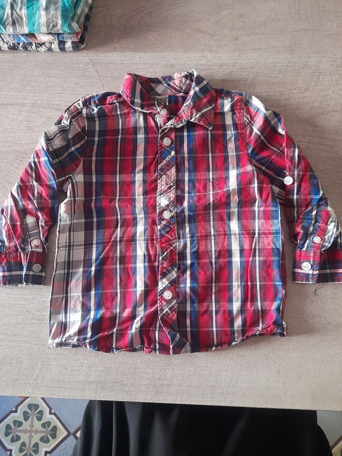 Chemise manches longues TAO garçon 24 mois
