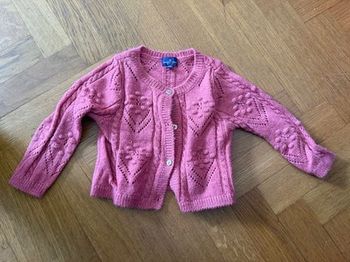 Cardigan rose 9mois Sergent Major 