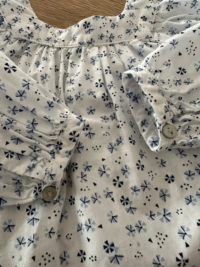 Ensemble blouse fleurie - photo numéro 4