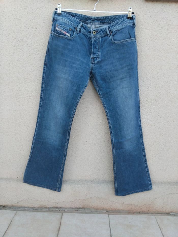 Jean jambes larges Diesel t33 100%coton - photo numéro 3