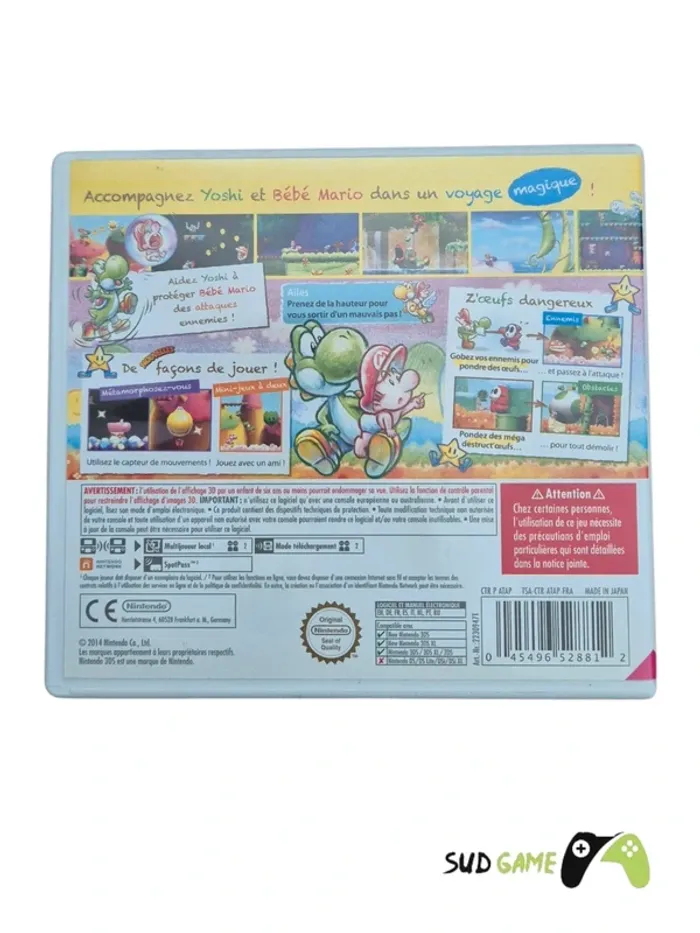 Jeu 3DS " Yoshy's new island "Nintendo sélect - photo numéro 2