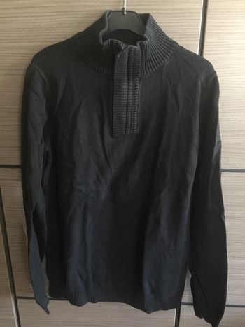 Pull col zippé