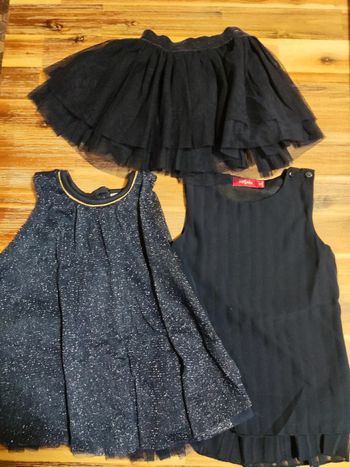 lot tenue de fêtes 12 mois