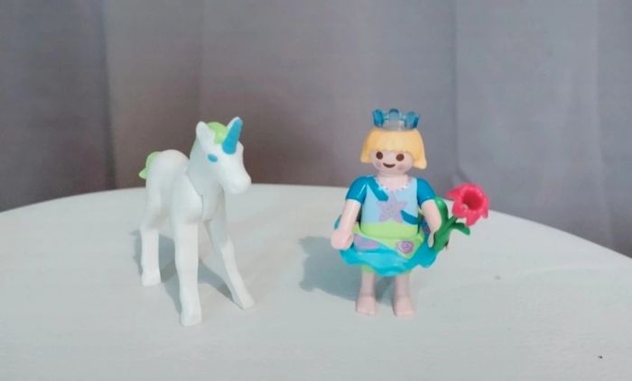 Licorne et fée playmobil