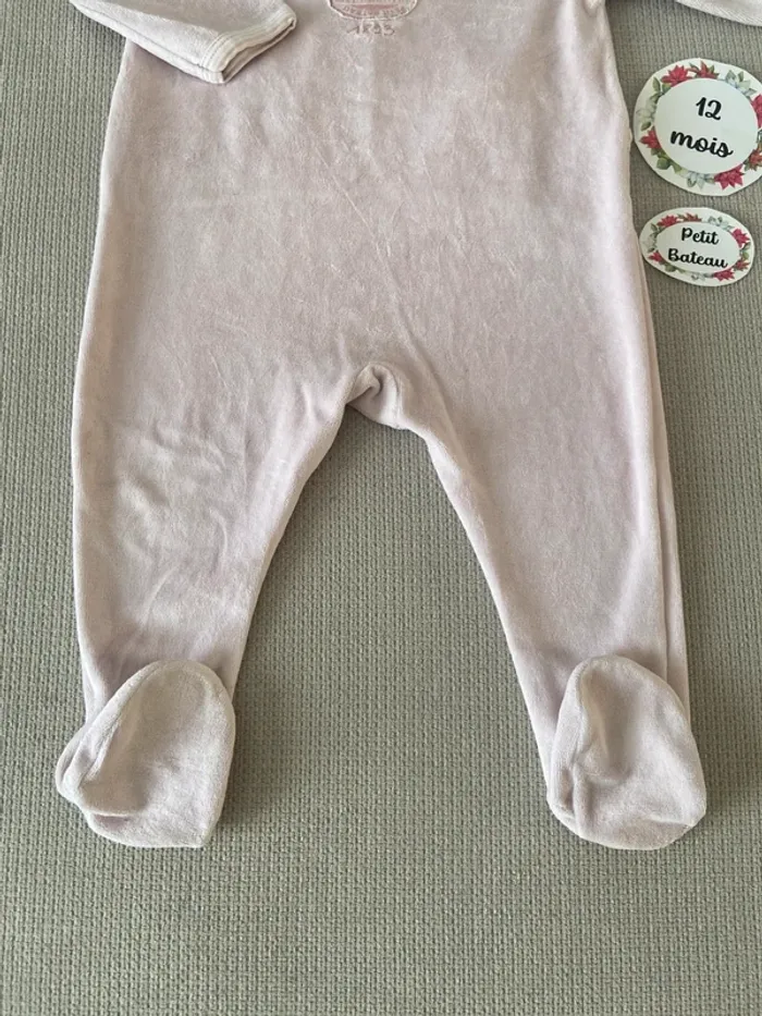 Pyjama petit bateau 12 mois très bon état - photo numéro 3