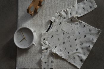 T shirt manches longues 6 mois avion