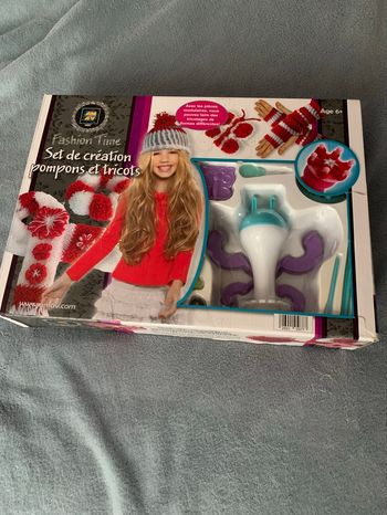 Set de création pompons et tricots