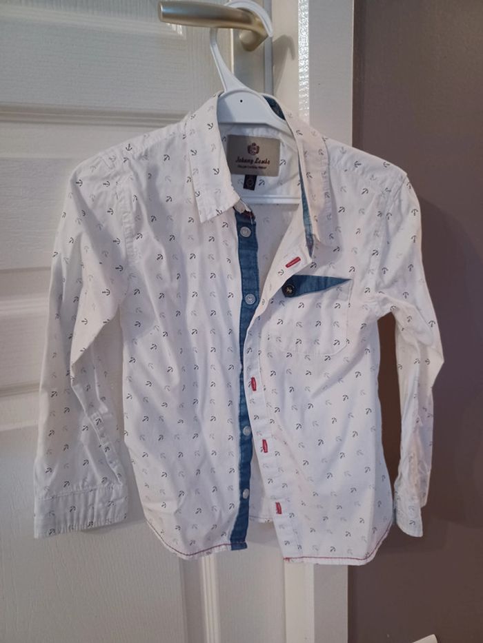 Chemise 5 ans thème marin