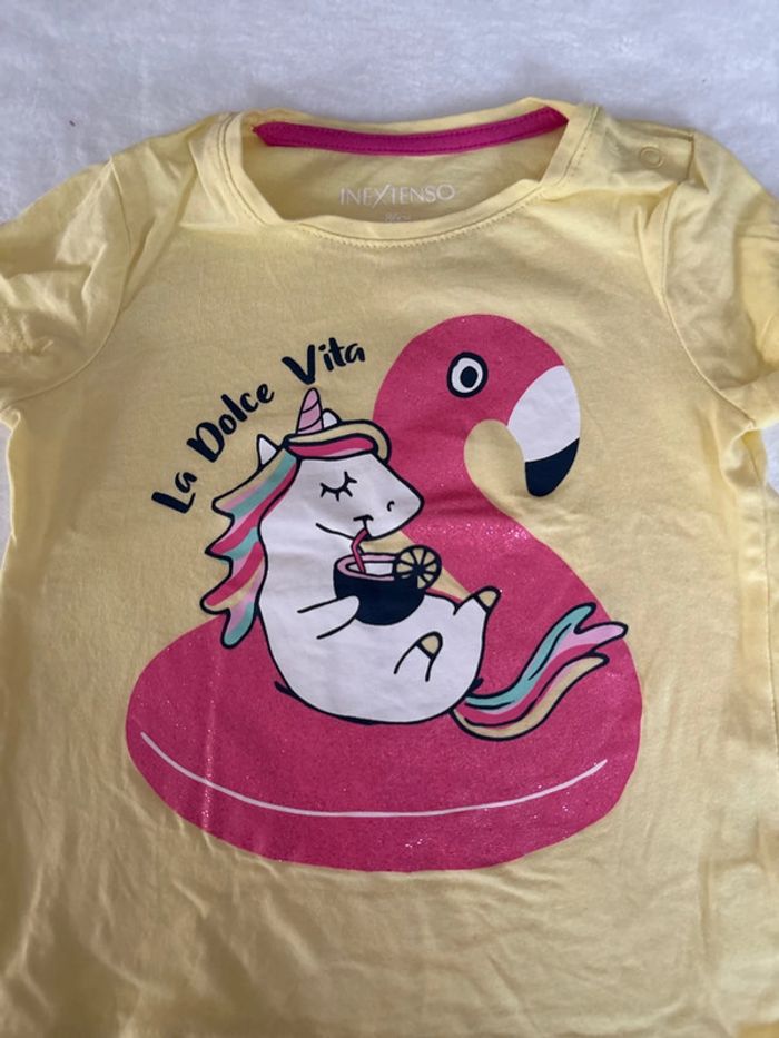 Tee shirt la dolcevita 18 mois - photo numéro 2