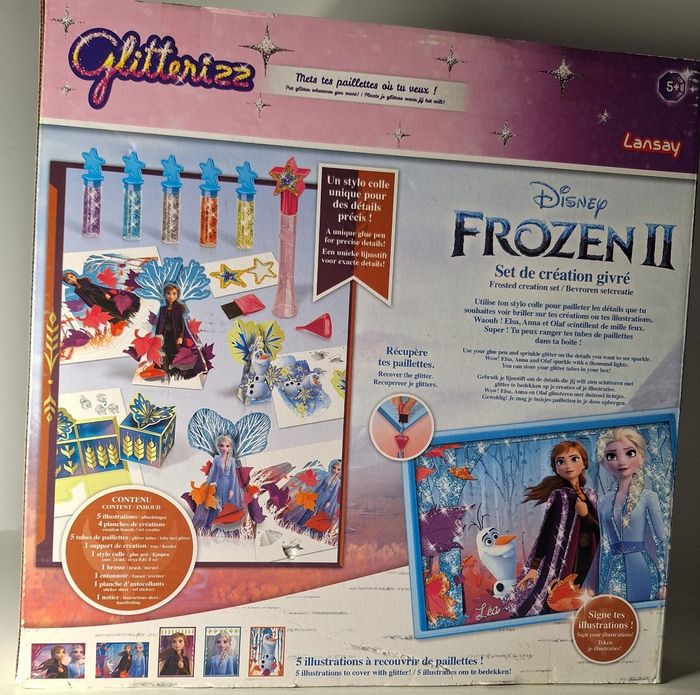 Set de création givré la reine des neiges 2 - photo numéro 2