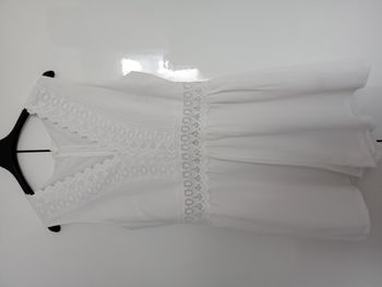 Combishort blanc neuve M