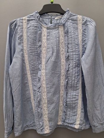 Blouse bleue- 10 ans