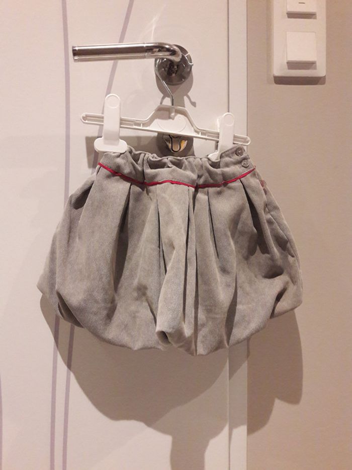 Jupe velours fille 3 ans - photo numéro 3