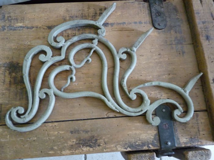 decoration exterieure fer forge coeur fabrication artisanale - photo numéro 2