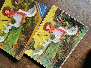 Puzzles Ravensburger La gardeuse d’oies 1976 vintage