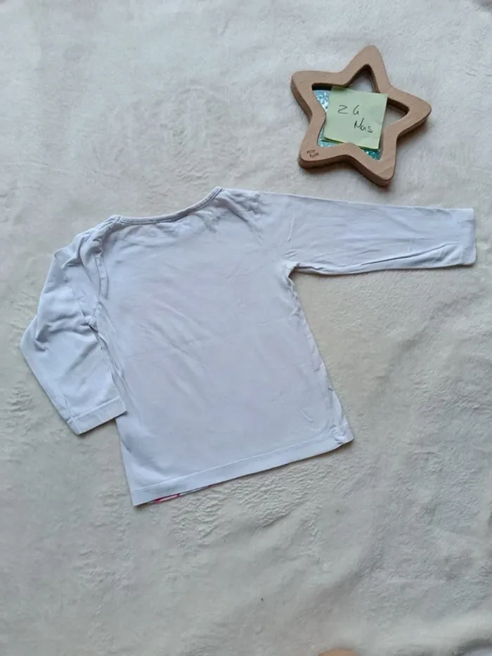 T-shirt blanc My Little Pony 24 mois - photo numéro 3